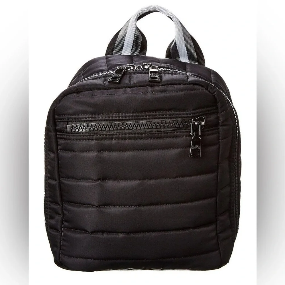Think Royln Mini Black, Padded Nylon Backpack‎